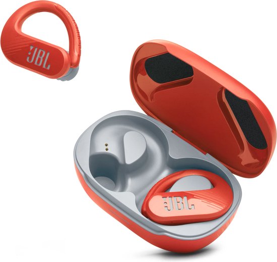 JBL Endurance Peak 3 sport oortjes in actie – PowerHook IP68 hardlopen