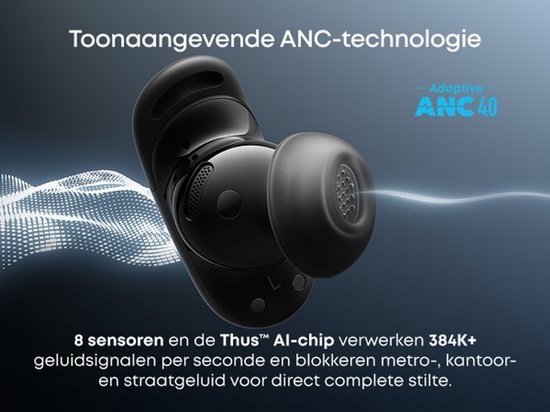 Soundcore Liberty 5 Pro met Adaptive ANC en AI-chip voor ruisonderdrukking