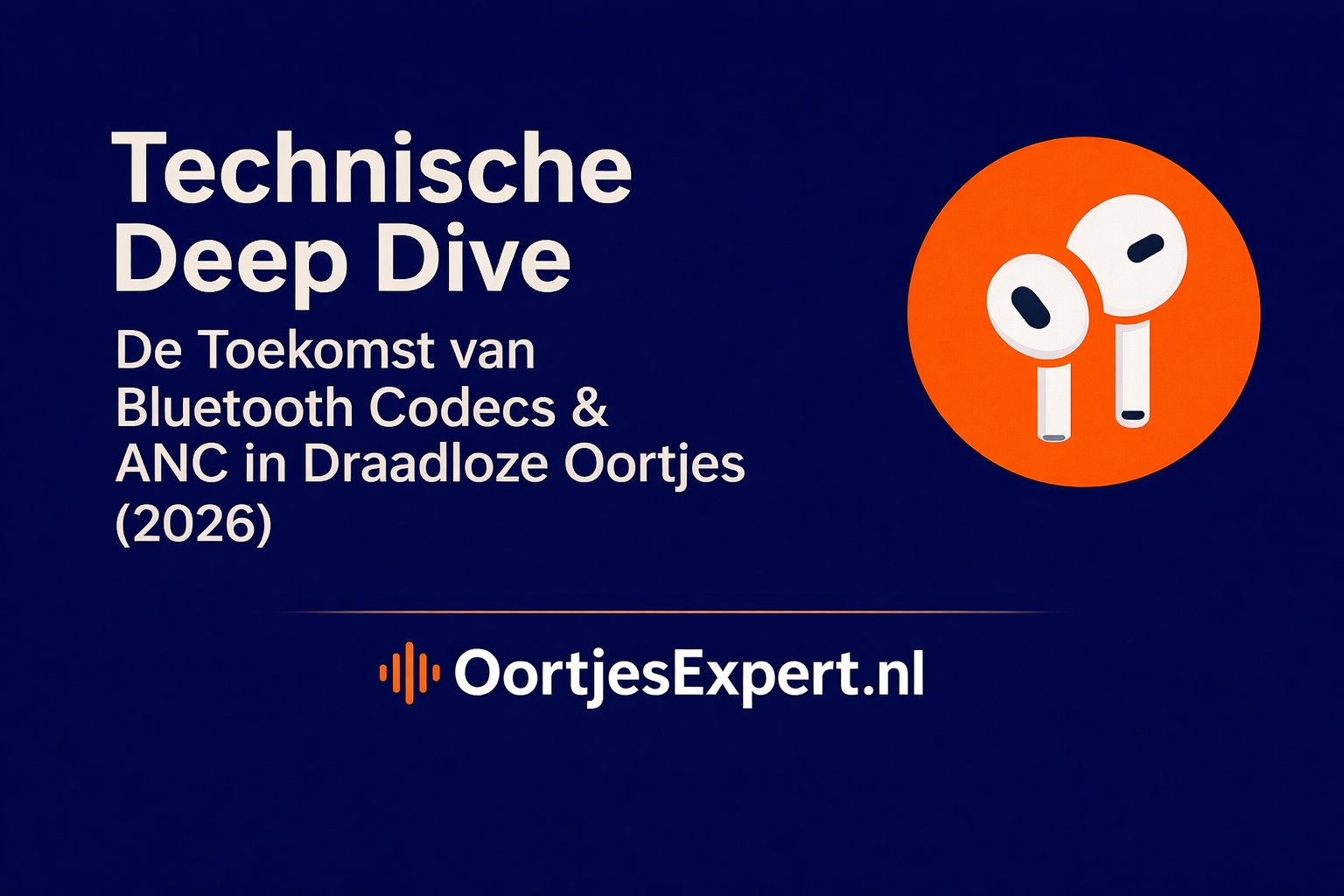 Technische Deep Dive Bluetooth Codecs & ANC 2026 | Toekomst van draadloze oortjes | OortjesExpert.nl