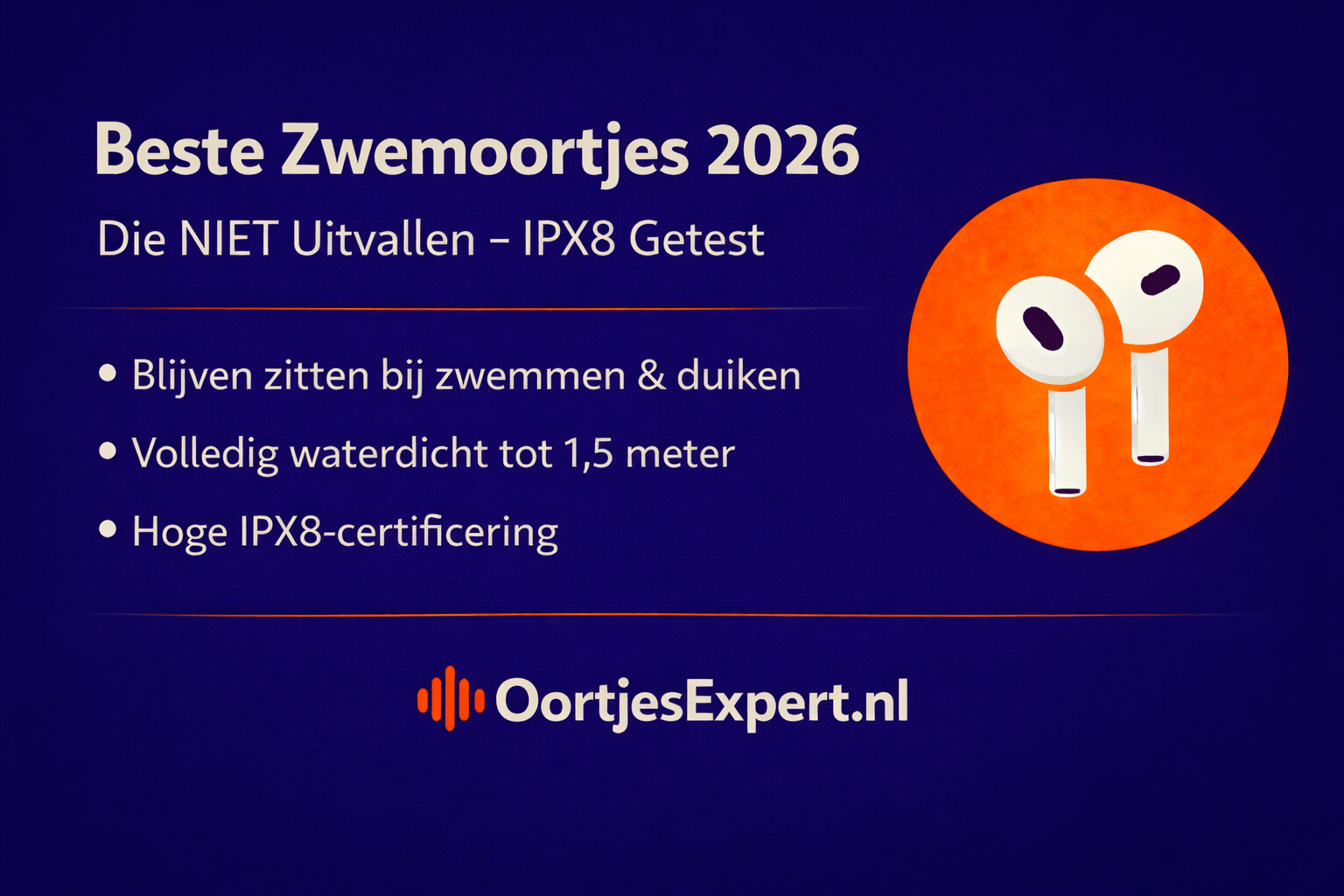 Beste zwemoortjes IPX8 2026 Shokz OpenSwim Pro Naenka Runner chloorbad getest