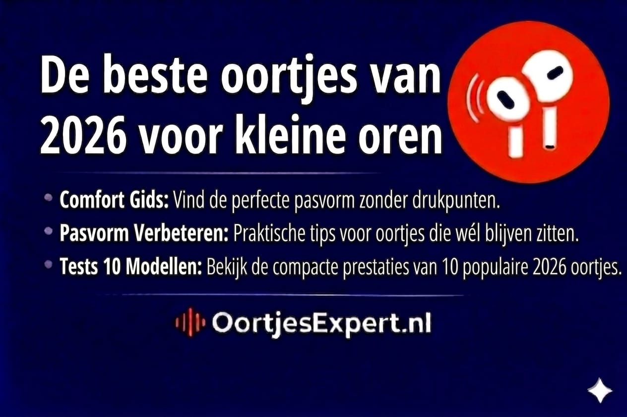 Beste Oortjes voor Kleine Oren 2026 – Top 5 Getest + Koopadvies