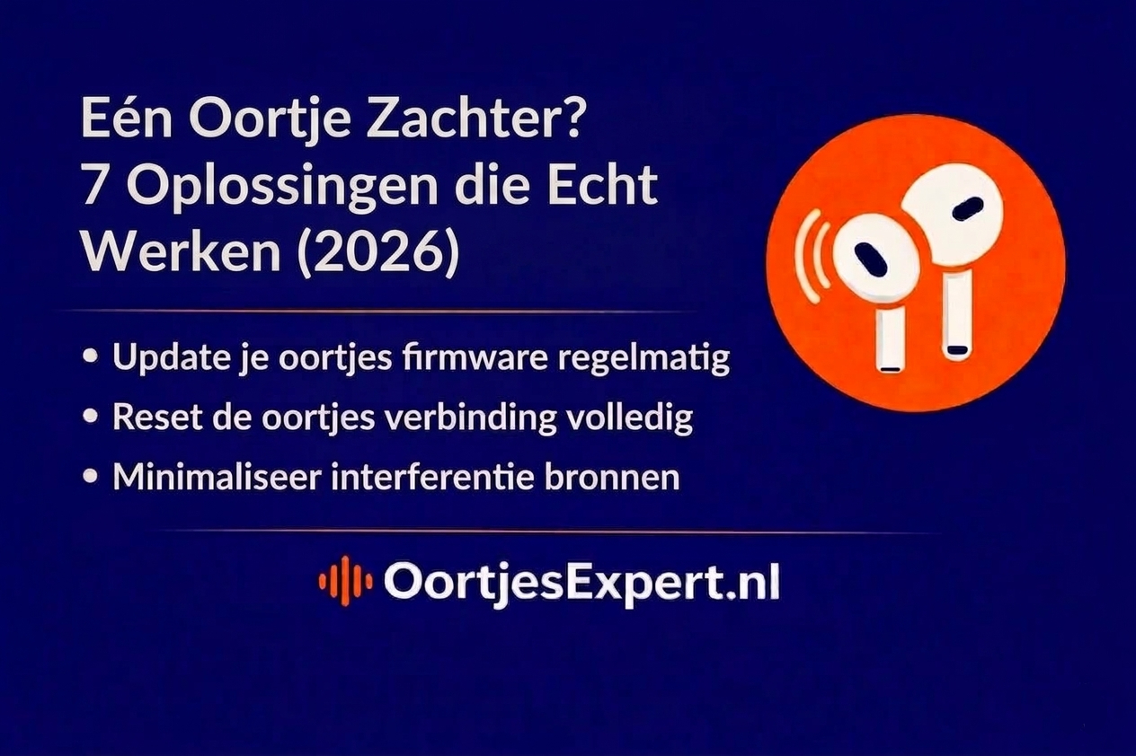 Eén oortje zachter dan de andere | 7 oplossingen | OortjesExpert.nl